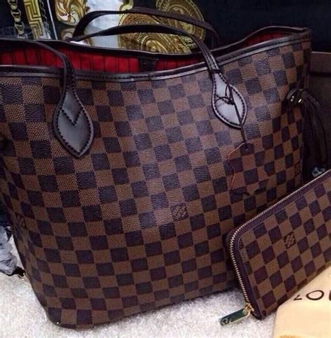 tab brown leather louis vuitton purse|louis vuitton brown checkered purse.